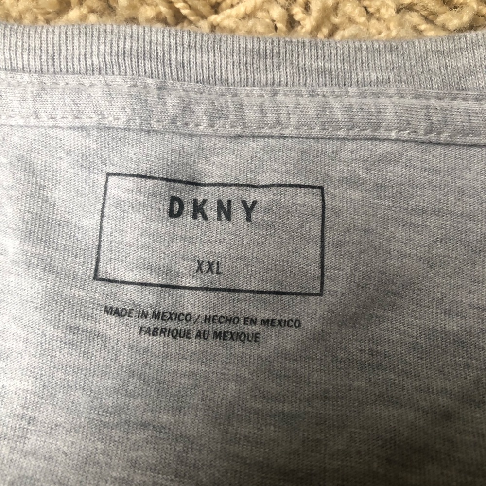 DKNY Graphic T-Shirt Short Sleeve Mens XXL - Picture 3 of 4